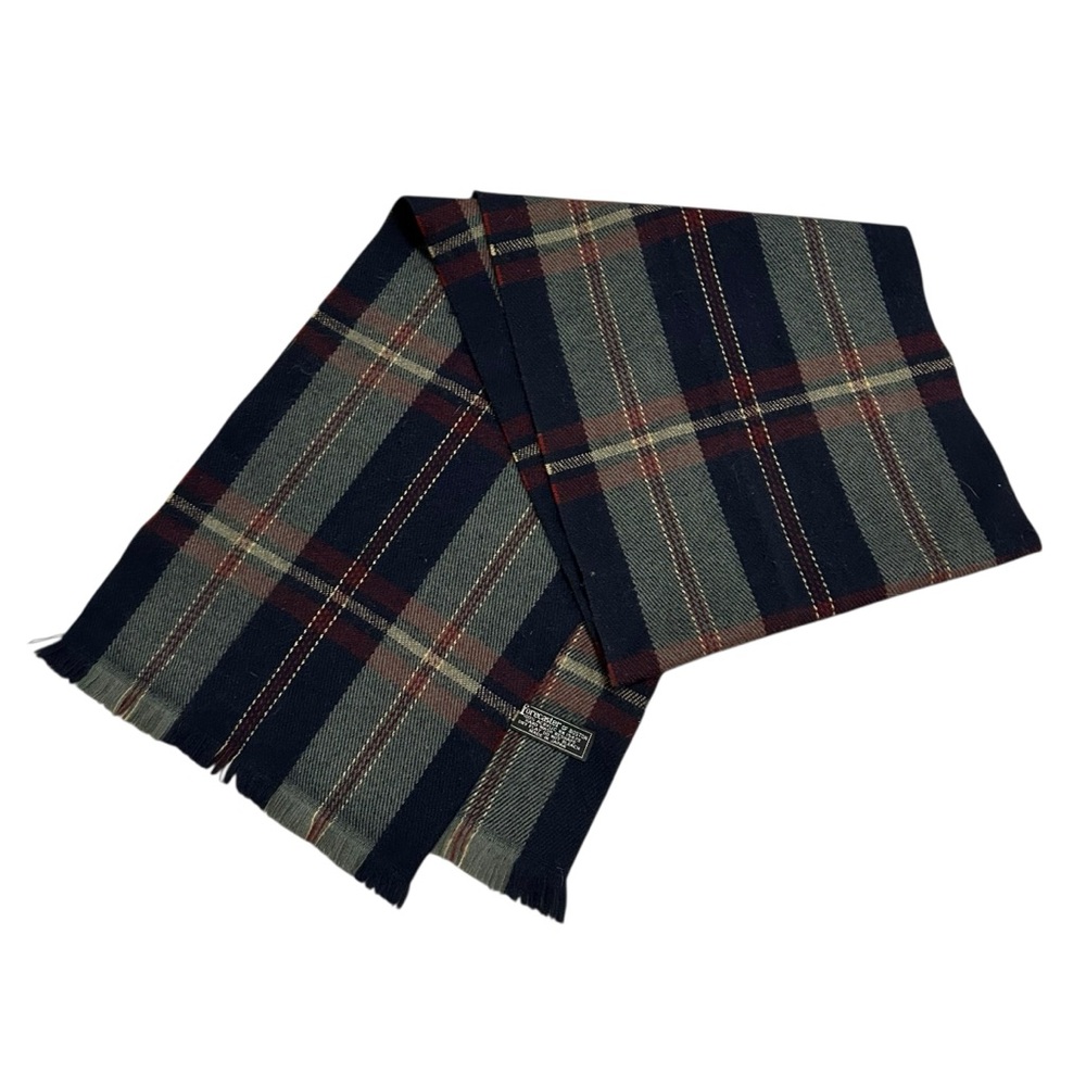 Vintage Forecaster of Boston Scarf Plaid Design Men’s Unisex One Size Accessory!